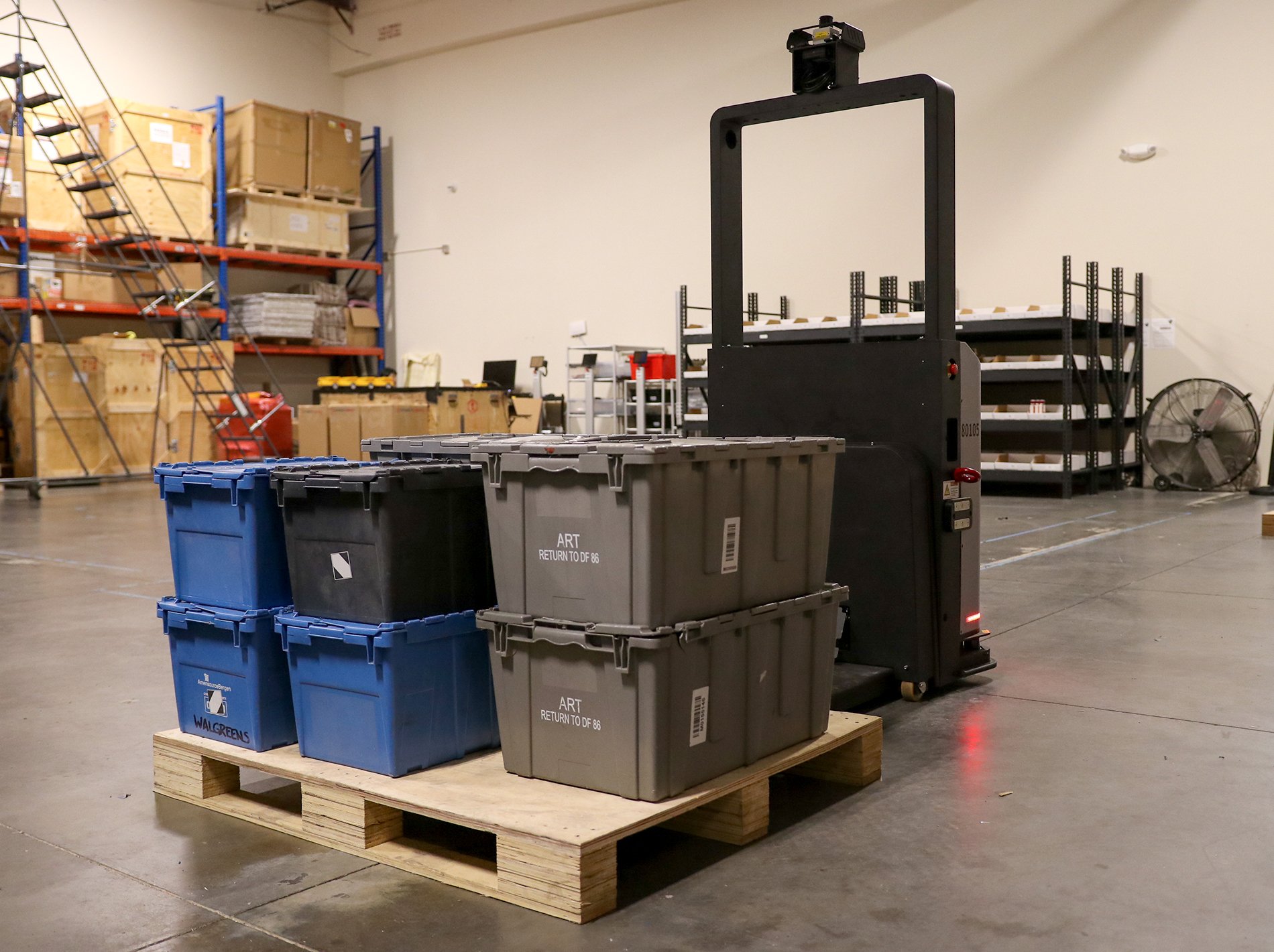 Automated Pallet Receiving