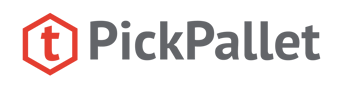 PickPallet- Red & Grey Logo, Transparent