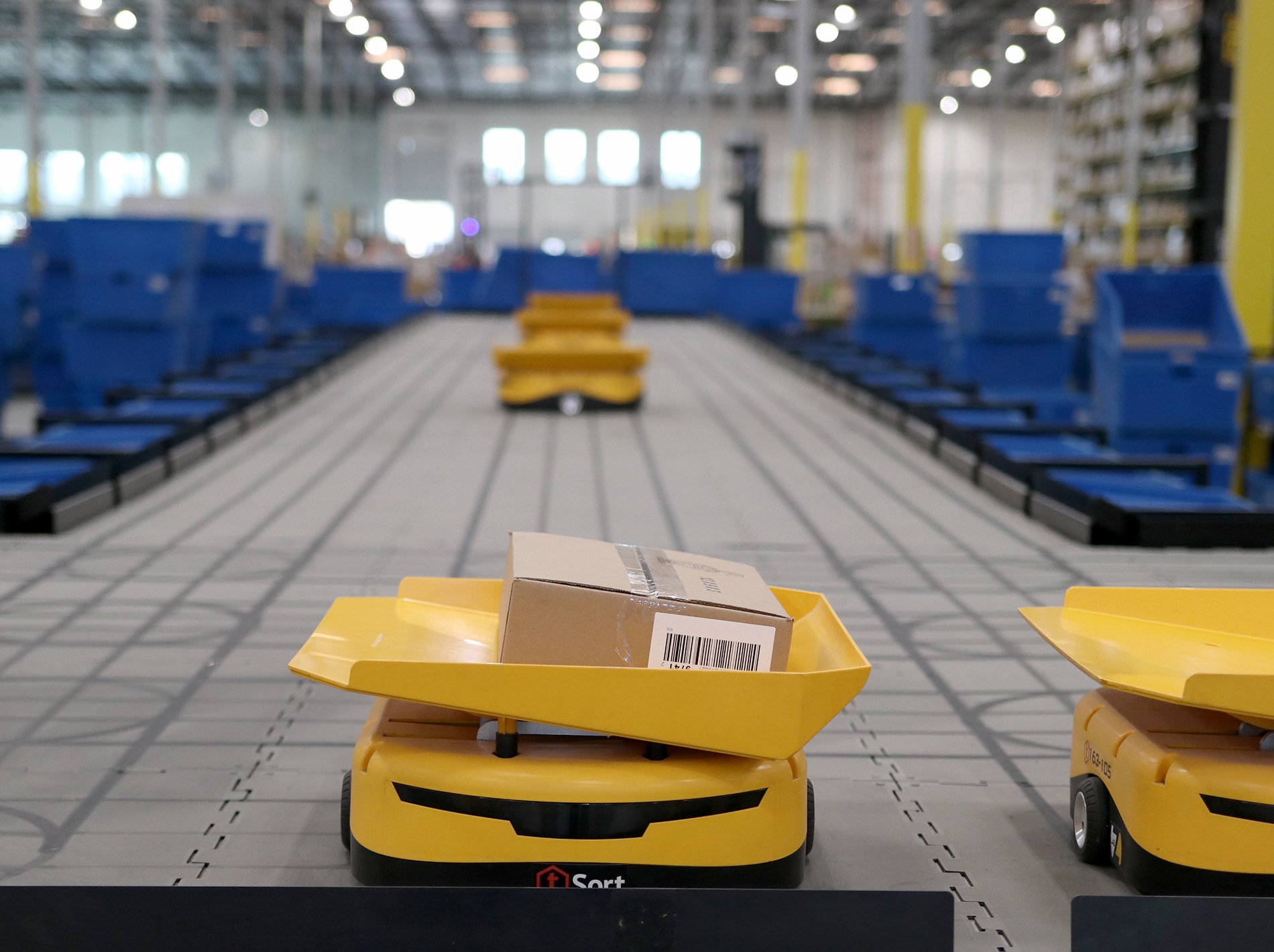tSort Robotic Transport Automation Solution