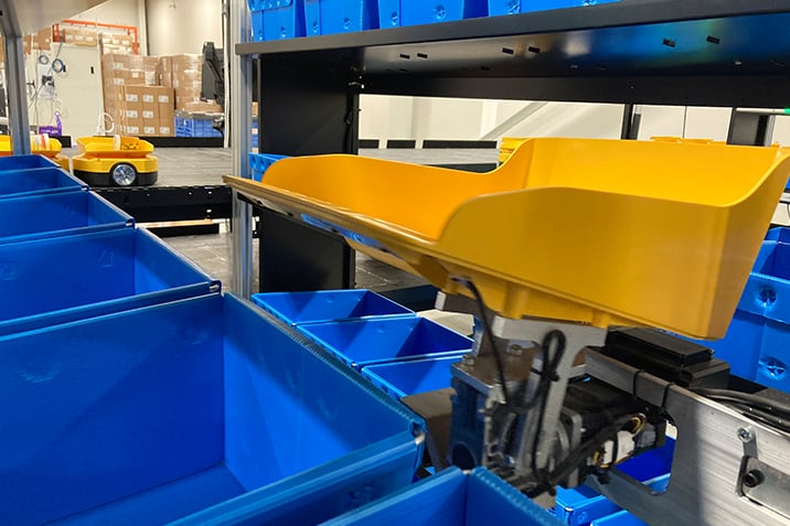 tSort3D Robotic Sortation Automation