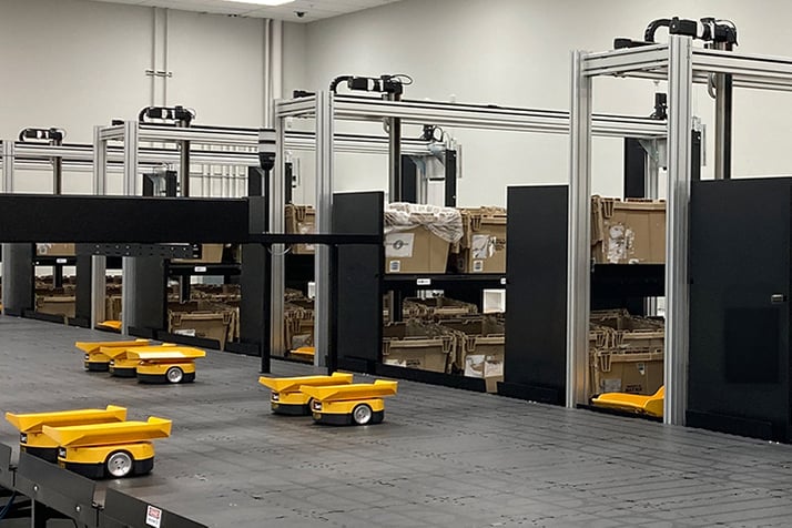 tSort3D Robotic Warehouse Putwall