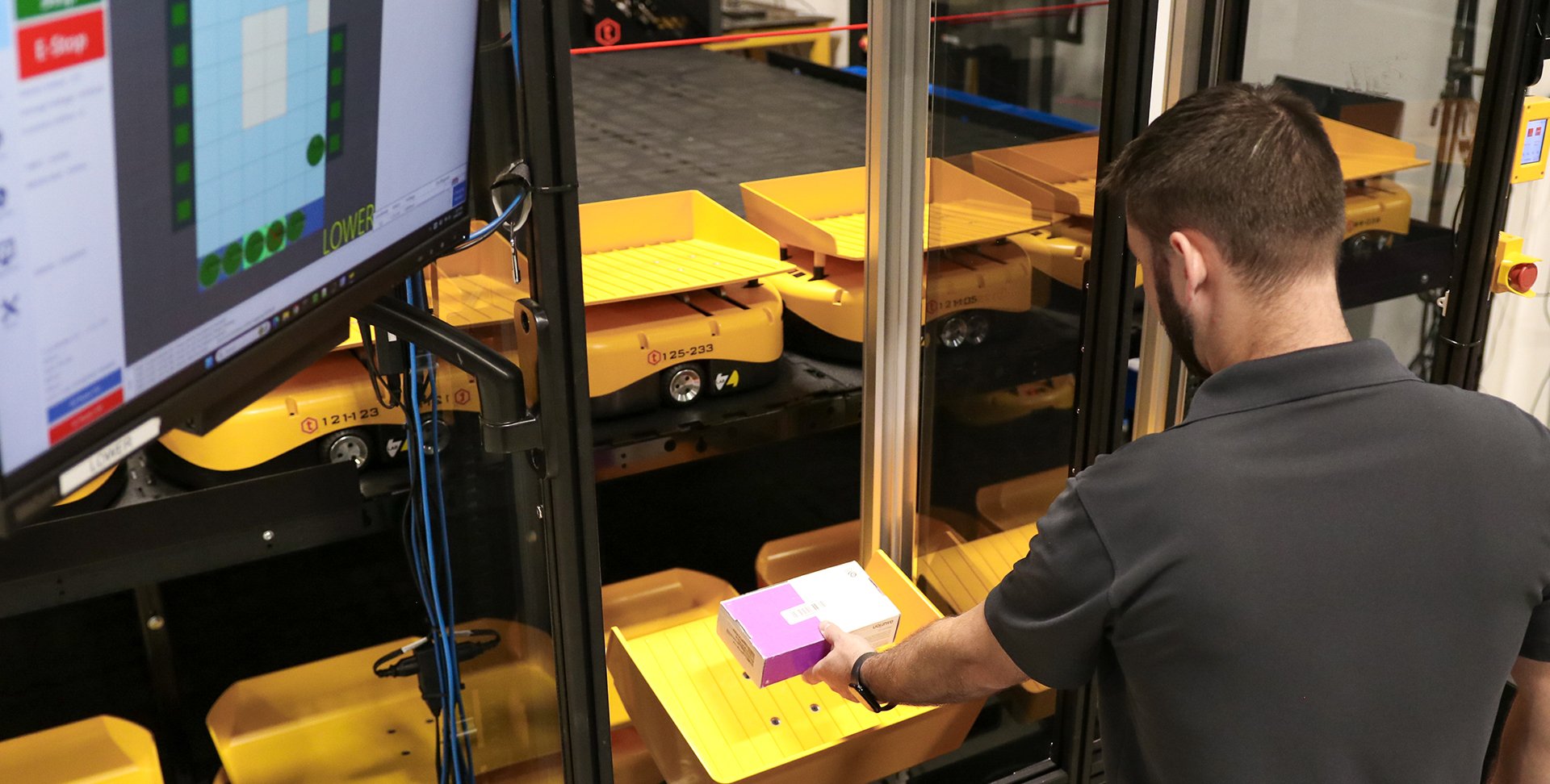 tSortLift Automated Induction System