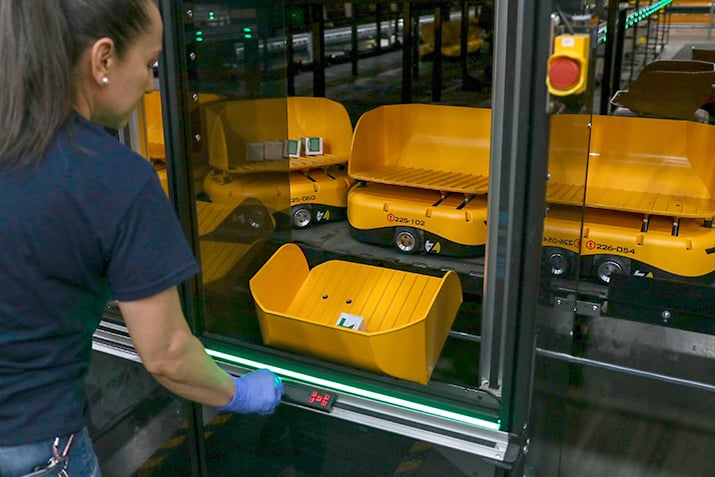 tSortLift Sortation Induction Solution
