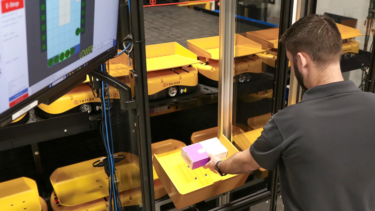 tSortLift Inventory Induction