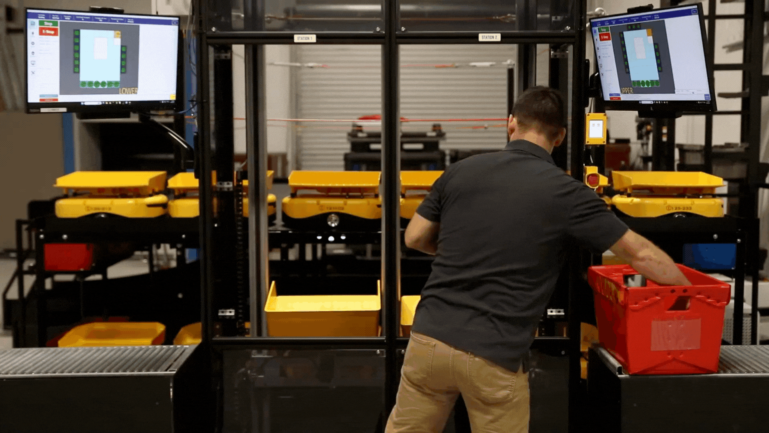 tSortLift Inventory Induction