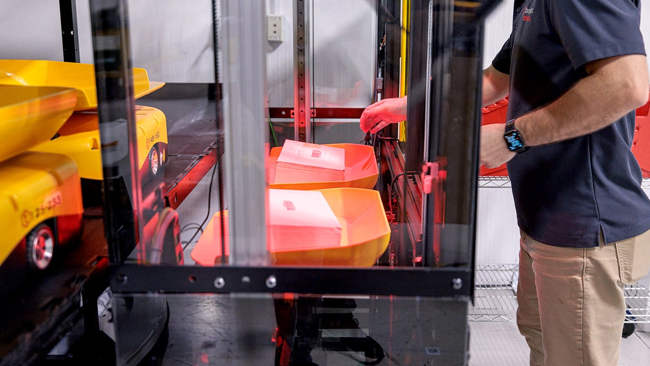 tSortLift Induction Order Fulfillment