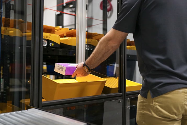 tSortLift Healthcare Inventory Induction