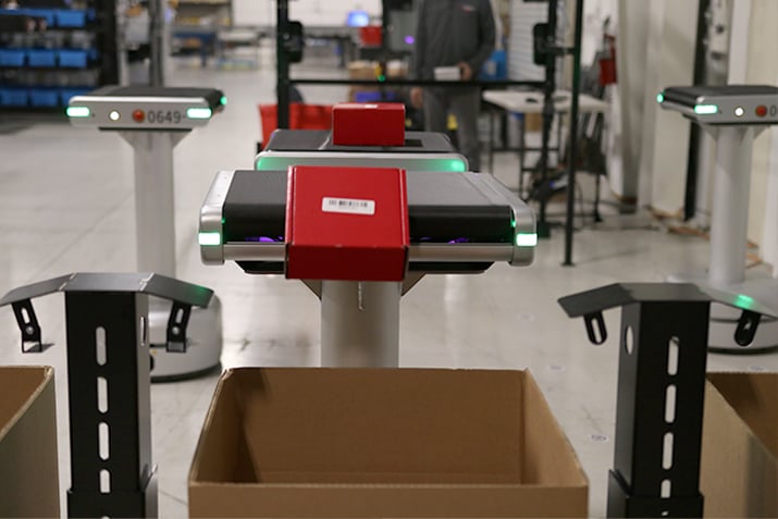 tSortPost Parcel Sorting Robot