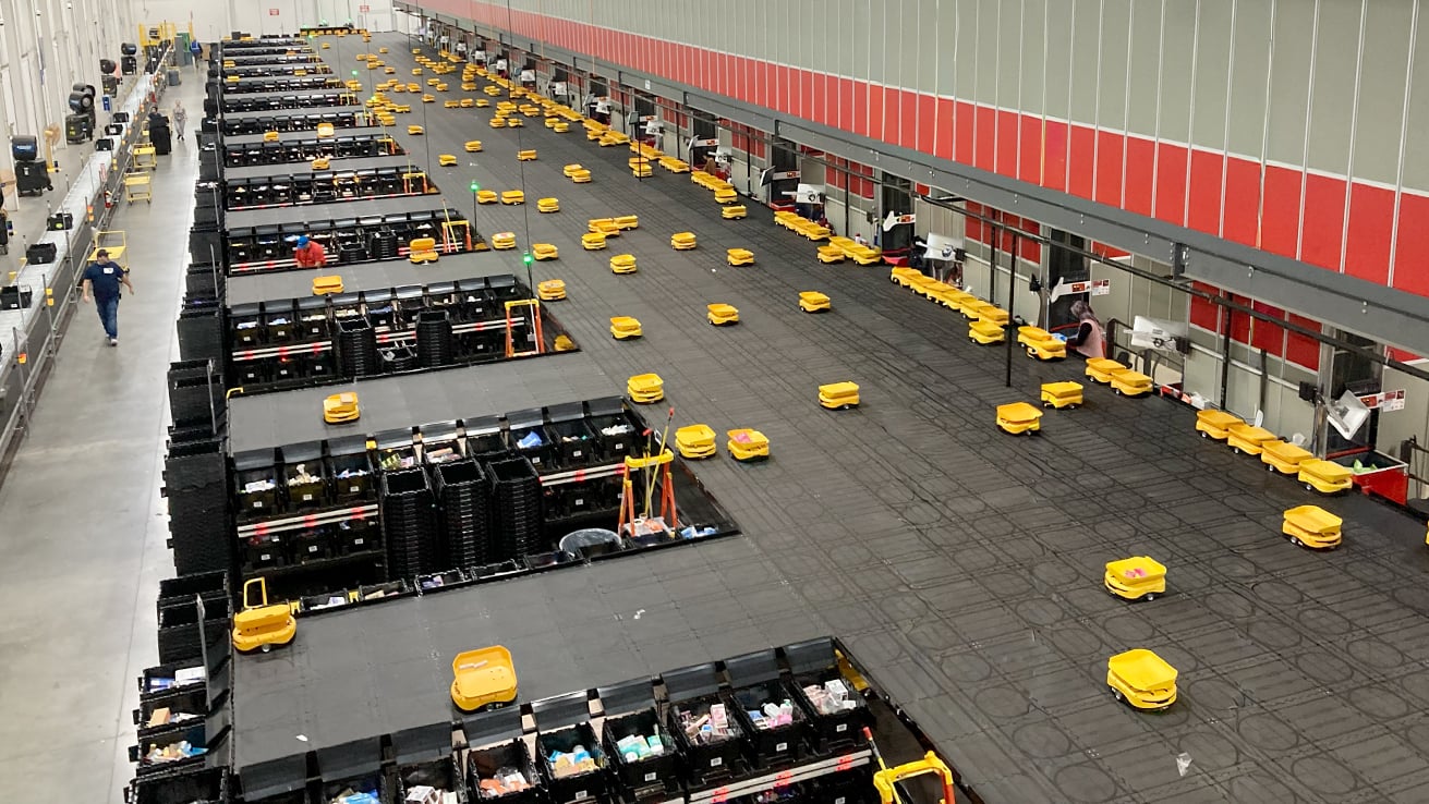 tSort order fulfillment system