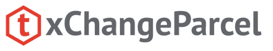 xChangeParcel - Red & Grey Logo, Transparent