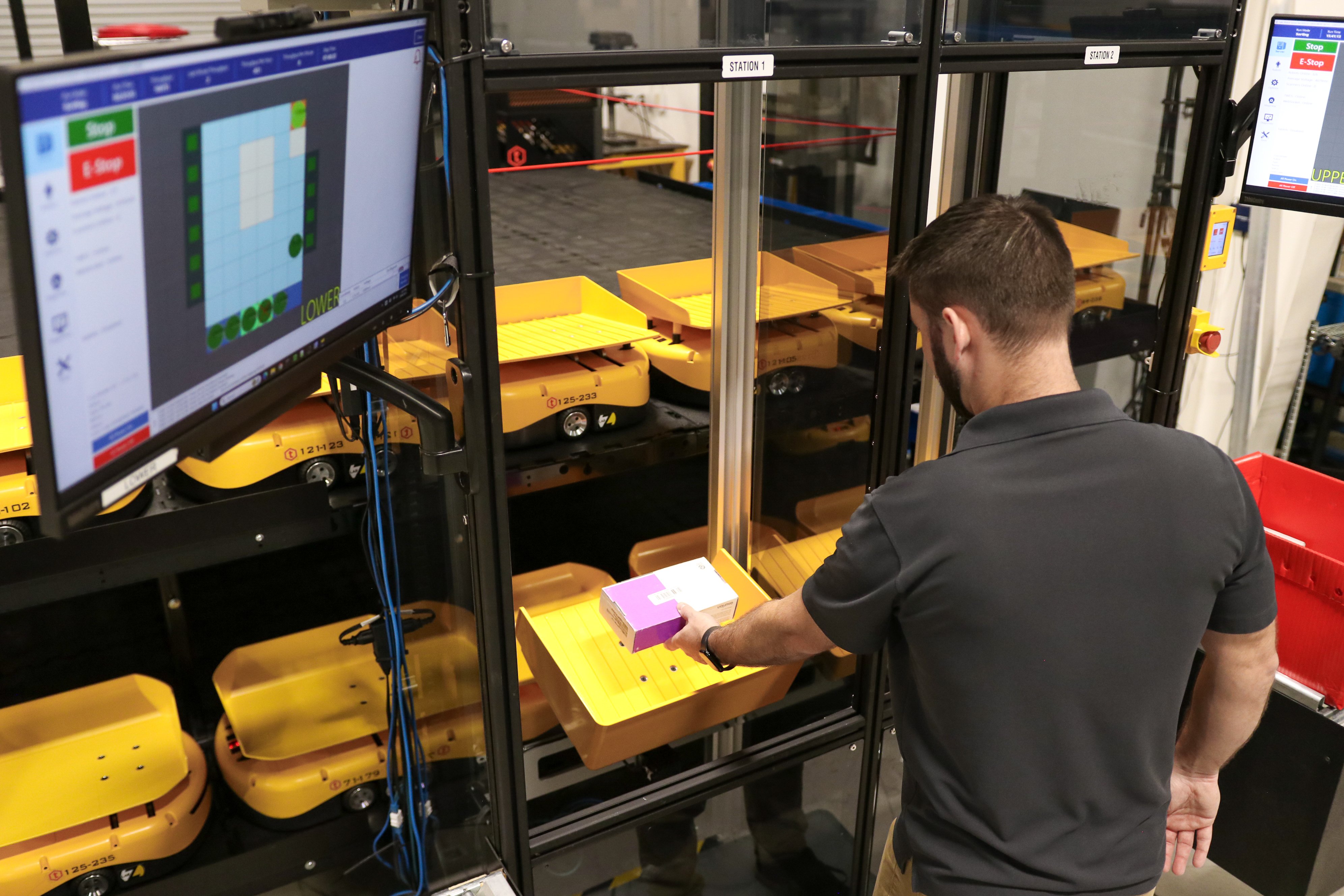 Tsort System tSortLift | Automate Your Item Induction